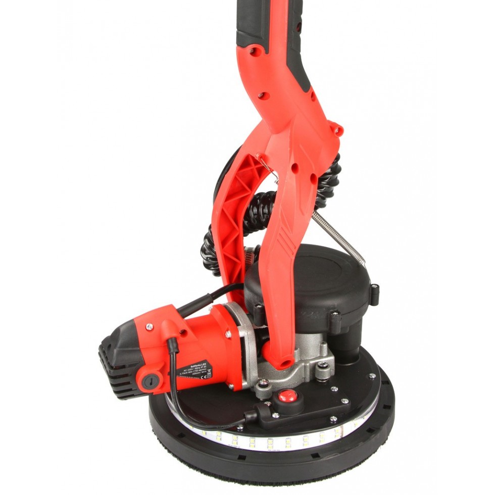 Шлайф Машина / Жираф за Шлайфане на Стени Тавани Сгъваема Лед за Мазилка 750W Mar-Pol M90206