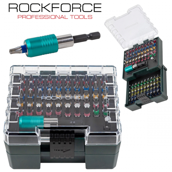 Комплект Битове 102 части ROCKFORCE RF-21023