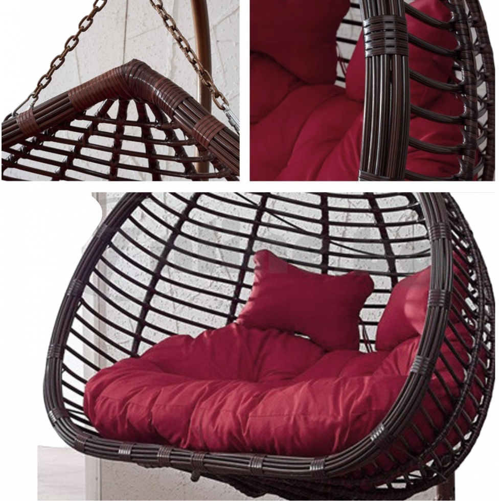Двуместна Градинска Люлка Водоустойчива БОРДО Двойна Двуместна Градинска Люлка Водоустойчива БОРДО Двойна