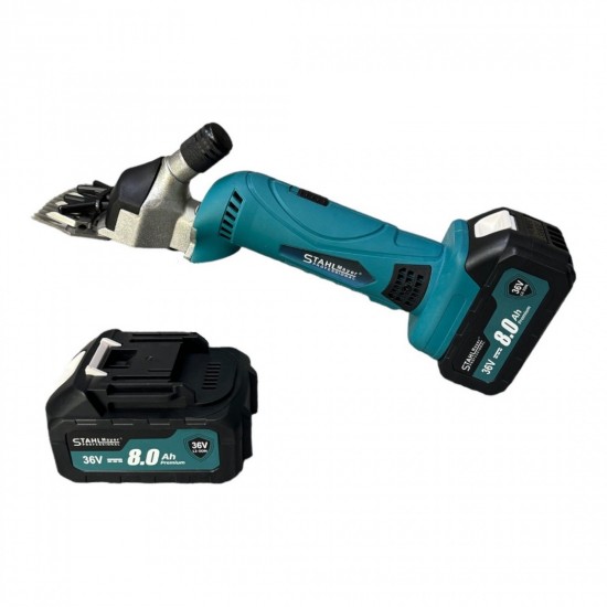 Акумулаторна Машинка за Овце Подстригване на Животни и др. STAHLMAYER 36V 8.0AH 2 Батерии Куфар Машина за Стригане с регулиране на оборотите Акумулаторна Машинка за Овце Подстригване на Животни и др. STAHLMAYER 36V 8.0AH 2 Батерии Куфар Машина за Стригане с регулиране на оборотите