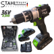 Акумулаторен Винтоверт 36V 8AH STAHLMAYER BLACK Серия + 40 части Инструменти Ударна Бормашина модел 2025 Акумулаторен Винтоверт 36V 8AH STAHLMAYER BLACK Серия + 40 части Инструменти Ударна Бормашина модел 2025