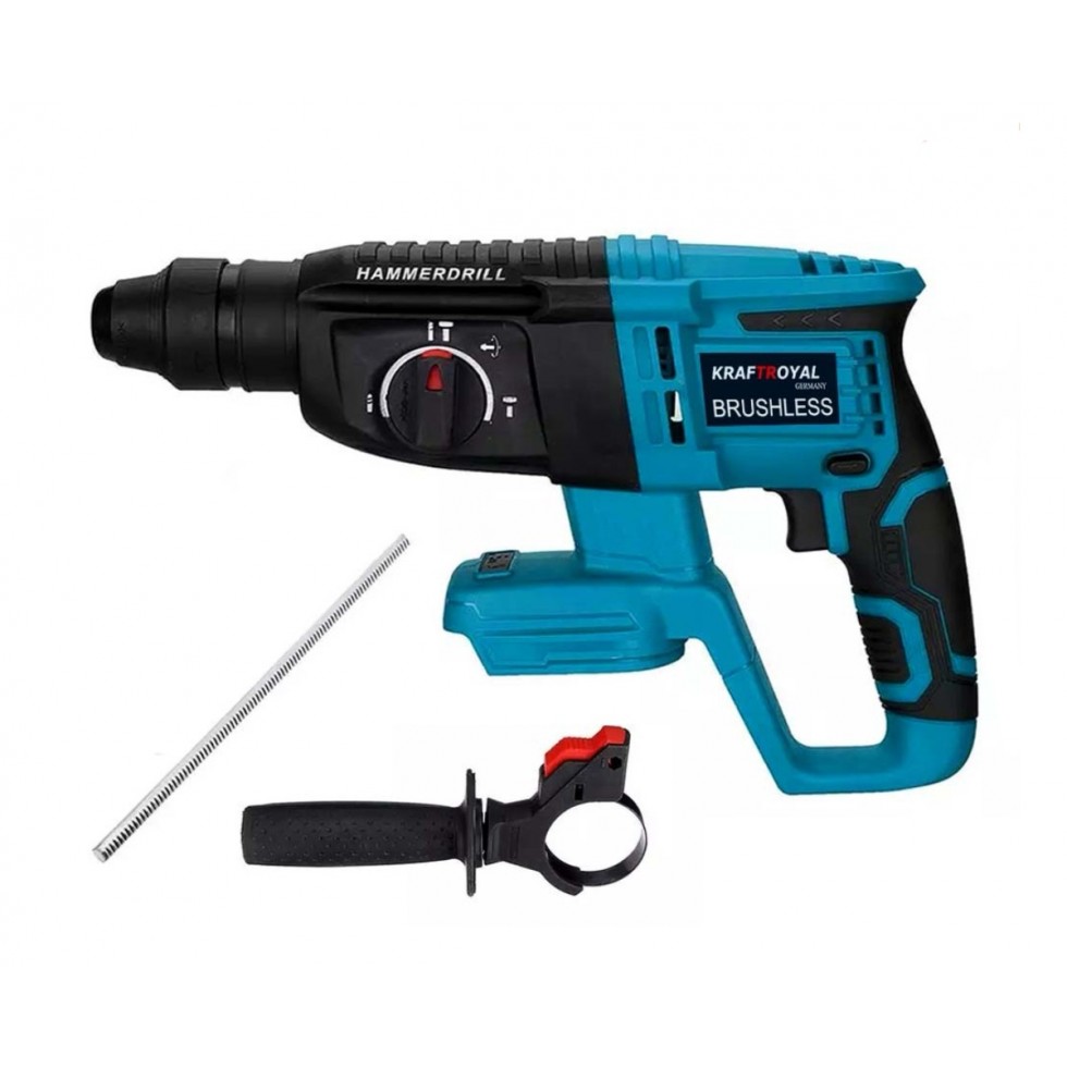 Акумулаторен Комплект 4в1 Перфоратор Ъглошлайф Гайковерт и Винтоверт 36V 8,0AH KRAFTROYAL Акумулаторен Комплект 4в1 Перфоратор Ъглошлайф Гайковерт и Винтоверт 36V 8,0AH KRAFTROYAL