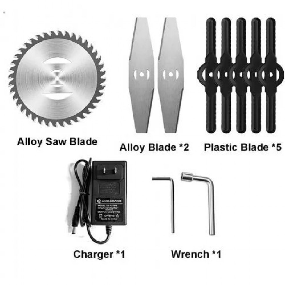Акумулаторен Градински Тример за Трева Храсторезачка STAHLMAYER 36V 8.0AH Две Батерии Косачка Кастрачка Храсторез Акумулаторен Градински Тример за Трева Храсторезачка STAHLMAYER 36V 8.0AH Две Батерии Косачка Кастрачка Храсторез