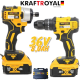Импакт и Винтоверт Акумулаторен Безчетков 36V 8,0AH KRAFTROYAL Безжичнен Ударен 2в1 Комплект Импакт и Винтоверт Акумулаторен Безчетков 36V 8,0AH KRAFTROYAL Безжичнен Ударен 2в1 Комплект
