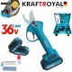 Акумулаторен Телескопичен Прът Лозарска Ножица и Резачка За Клони Градински Комплект 36V 8,0AH KRAFTROYAL 4 Броя Батерии 3в1 Акумулаторен Телескопичен Прът Лозарска Ножица и Резачка За Клони Градински Комплект 36V 8,0AH KRAFTROYAL 4 Броя Батерии 3в1