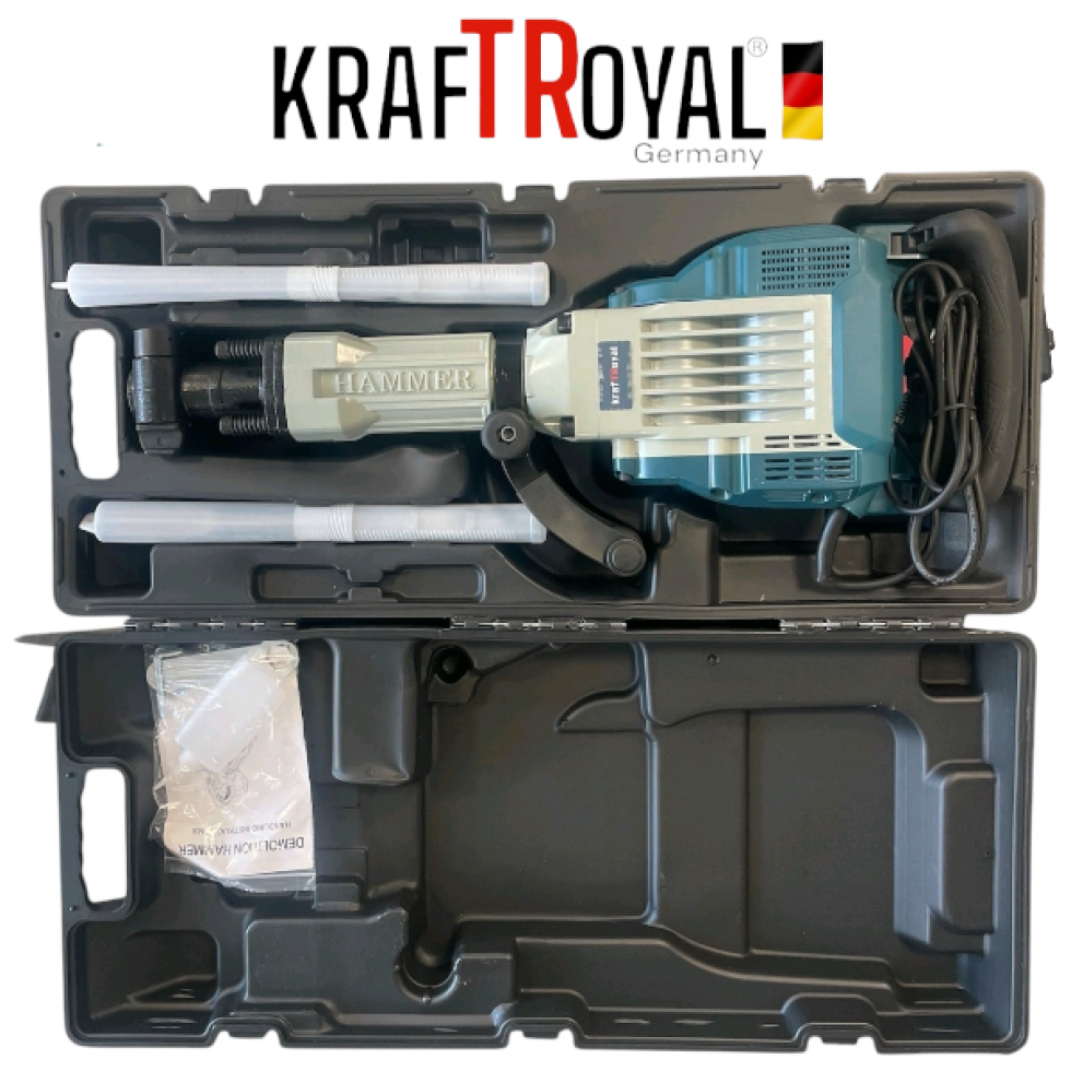 Електрически Ударен Къртач KRAFTROYAL 3800W 65J Електрически Ударен Къртач KRAFTROYAL 3800W 65J
