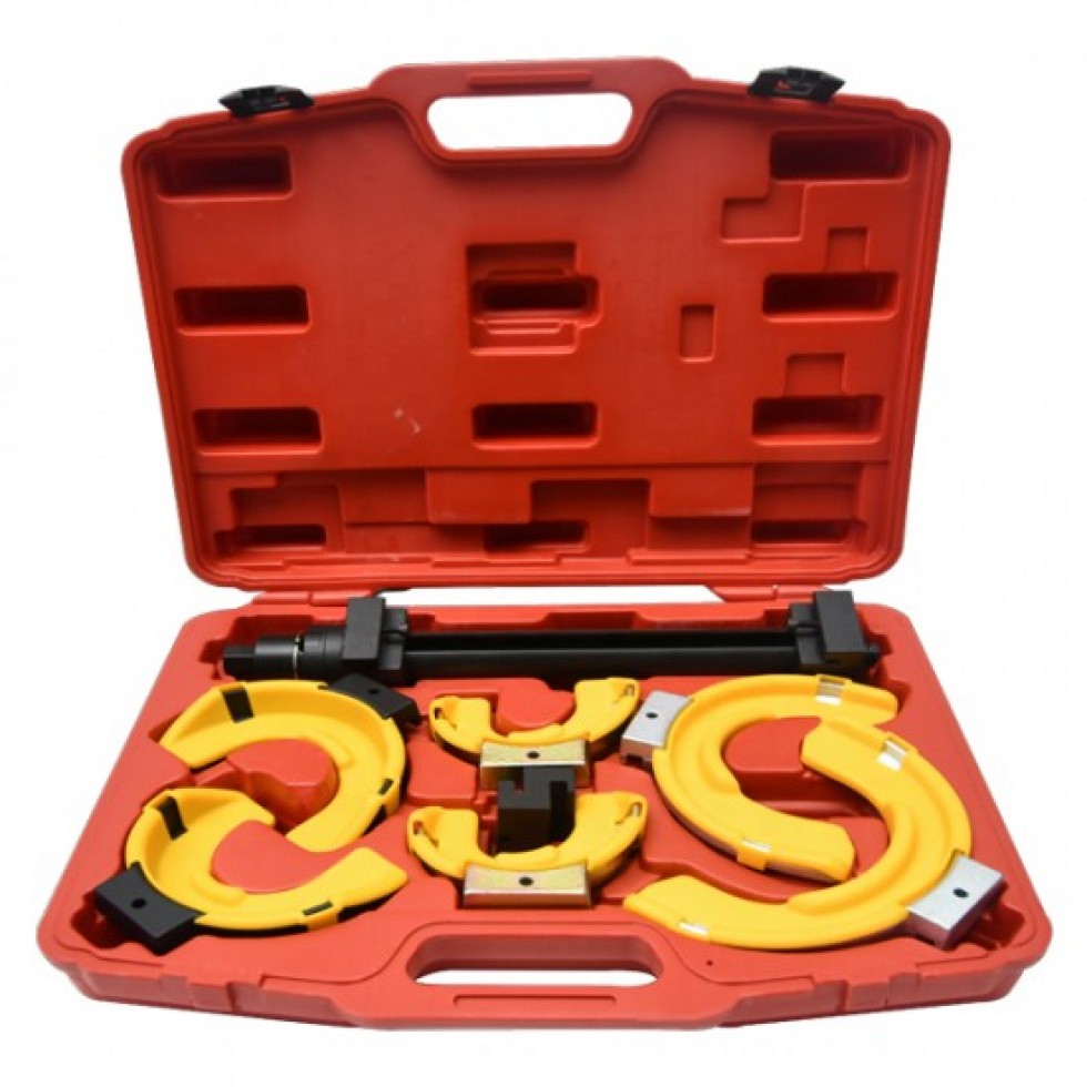 Комплект Втулки Скоби за Пружини Преса за Монтаж и Демонтаж KRAFTROYAL Комплект Втулки Скоби за Пружини Преса за Монтаж и Демонтаж KRAFTROYAL