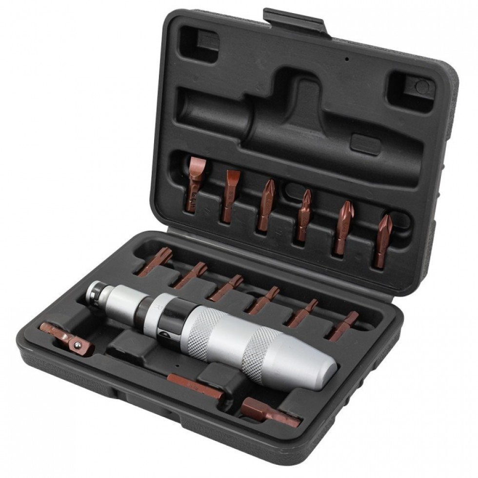 Ударна Отвертка с накрайници FORCEKRAFT 17части отверка Ударна Отвертка с накрайници FORCEKRAFT 17части отверка