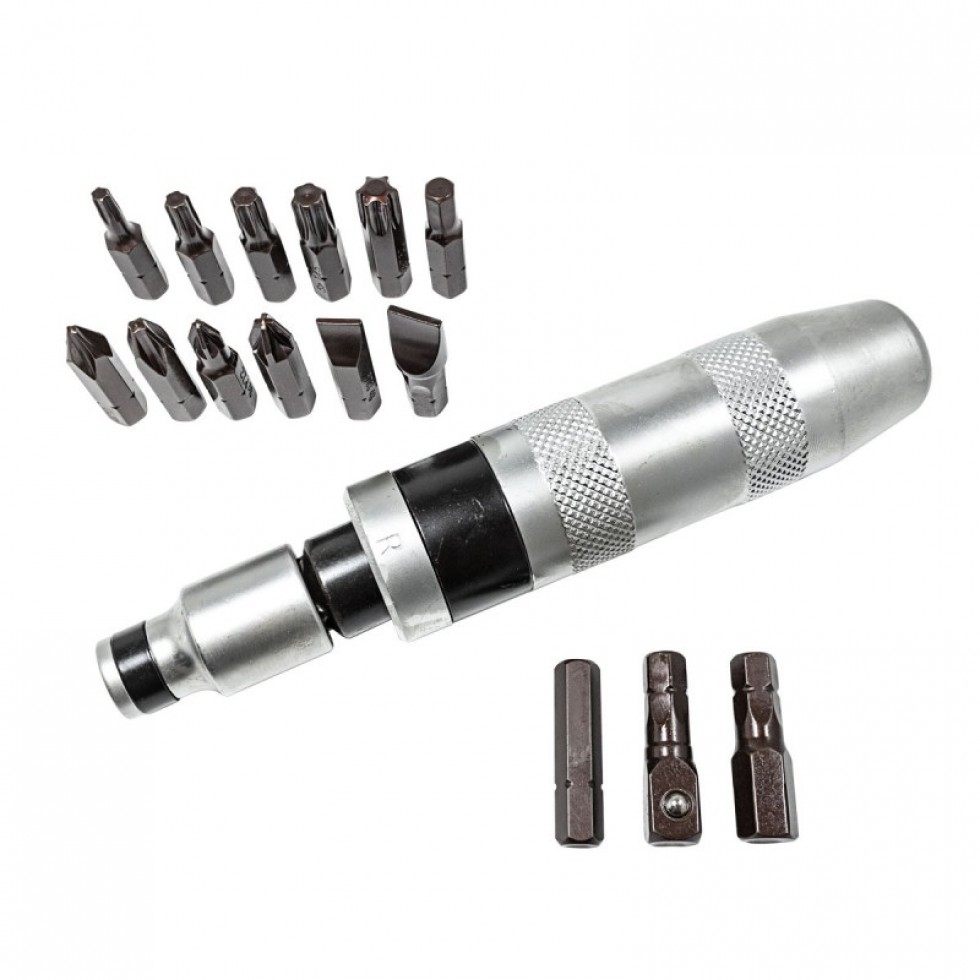 Ударна Отвертка с накрайници FORCEKRAFT 17части отверка Ударна Отвертка с накрайници FORCEKRAFT 17части отверка