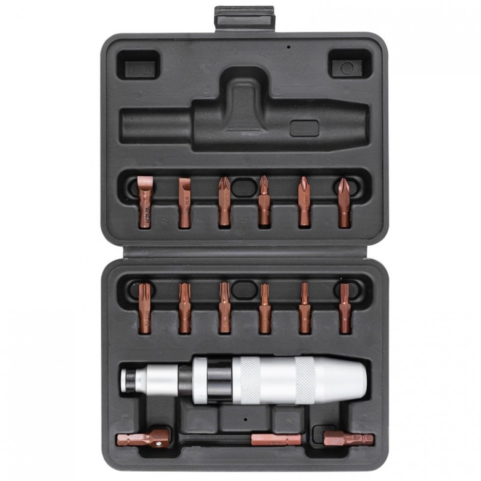 Ударна Отвертка с накрайници FORCEKRAFT 17части отверка Ударна Отвертка с накрайници FORCEKRAFT 17части отверка