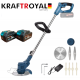 Резачка за Клони и Акумулаторен Тример Храсторез 2в1 Трион и Косачка за Трева 36V 8,0AH KRAFTROYAL 4 Батерии Резачка за Клони и Акумулаторен Тример Храсторез 2в1 Трион и Косачка за Трева 36V 8,0AH KRAFTROYAL 4 Батерии