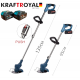 Резачка за Клони и Акумулаторен Тример Храсторез 2в1 Трион и Косачка за Трева 36V 8,0AH KRAFTROYAL 4 Батерии Резачка за Клони и Акумулаторен Тример Храсторез 2в1 Трион и Косачка за Трева 36V 8,0AH KRAFTROYAL 4 Батерии