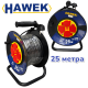 Удължител на Макара с Кабел HAWEK 25 метра Удължител на Макара с Кабел HAWEK 25 метра