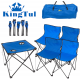 Къмпинг Комплект Маса с 4 стола метална конструкция столове стол масичка KINGTUL Къмпинг Комплект Маса с 4 стола метална конструкция столове стол масичка KINGTUL