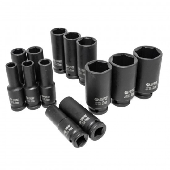 Ударни Вложки 13 части FORSAGE 6 - Стенни 1/2 Ударни Вложки 13 части FORSAGE 6 - Стенни 1/2