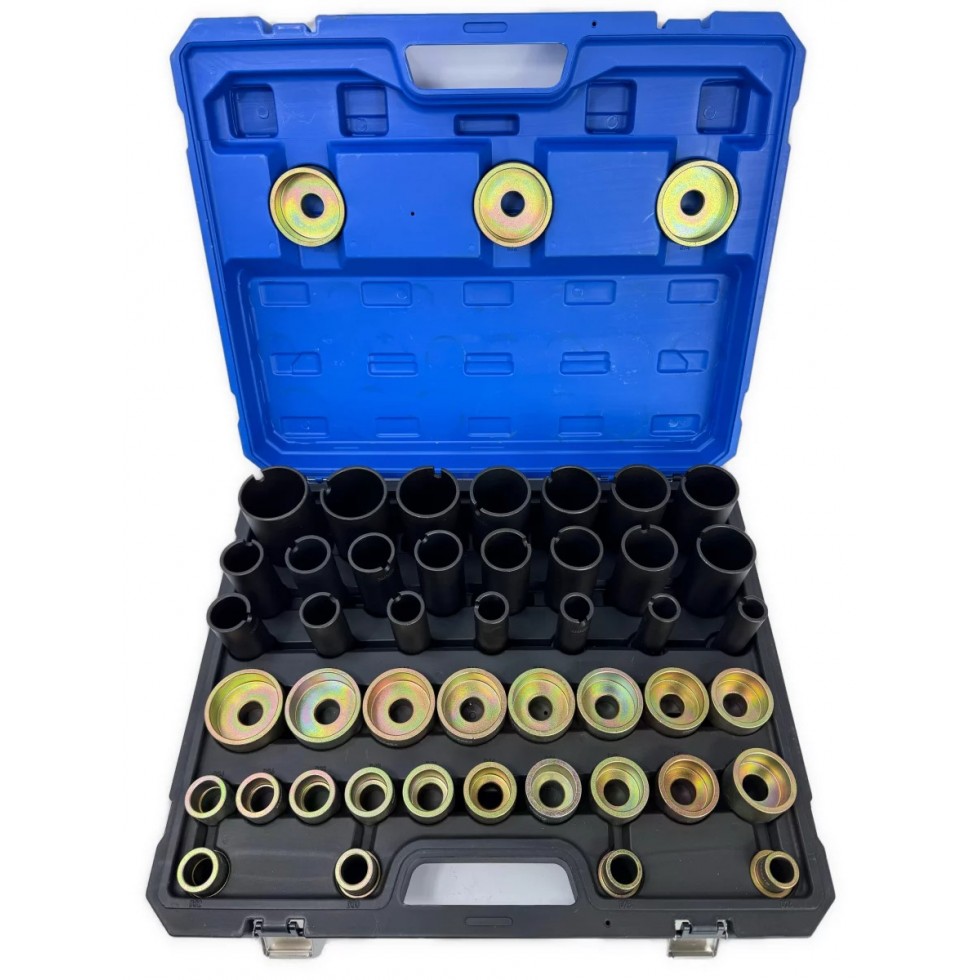 Немски Хидравличен Комплект за Монтаж и Демонтаж на Шарнири Втулки Лагери Семеринги KRAFTWELLE Немски Хидравличен Комплект за Монтаж и Демонтаж на Шарнири Втулки Лагери Семеринги KRAFTWELLE