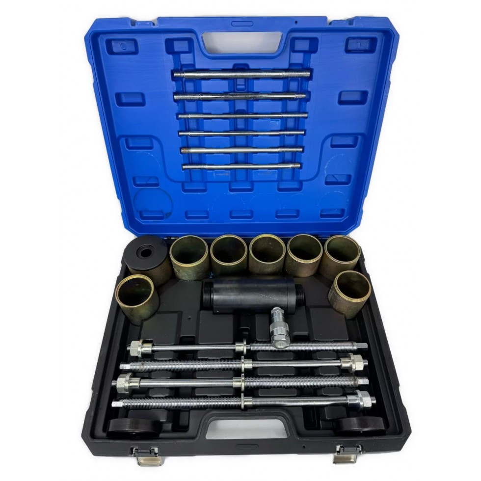 Немски Хидравличен Комплект за Монтаж и Демонтаж на Шарнири Втулки Лагери Семеринги KRAFTWELLE Немски Хидравличен Комплект за Монтаж и Демонтаж на Шарнири Втулки Лагери Семеринги KRAFTWELLE