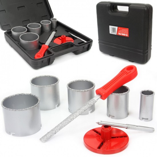 Диамантени Боркорони 8 части Mar-Pol с куфар