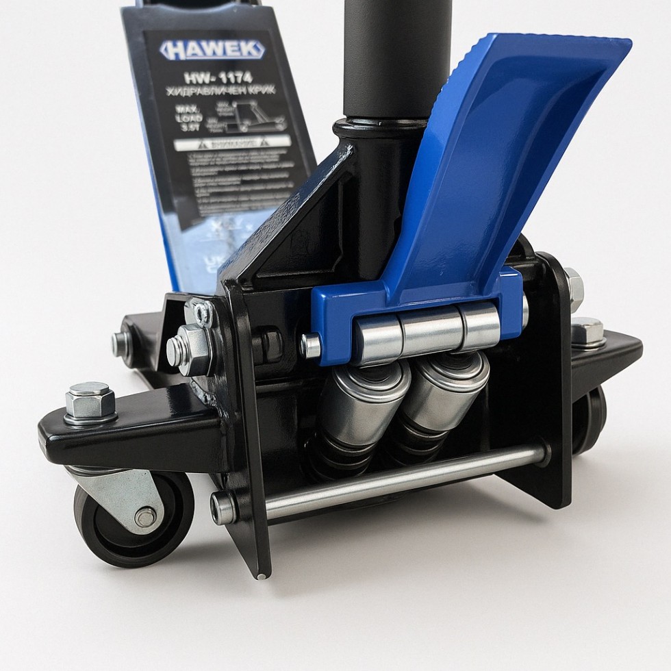 Крик 3.5 тона Нископрофилен Крокодил с педал 75-510мм HAWEK Професионален Крик Крик 3.5 тона Нископрофилен Крокодил с педал 75-510мм HAWEK Професионален Крик