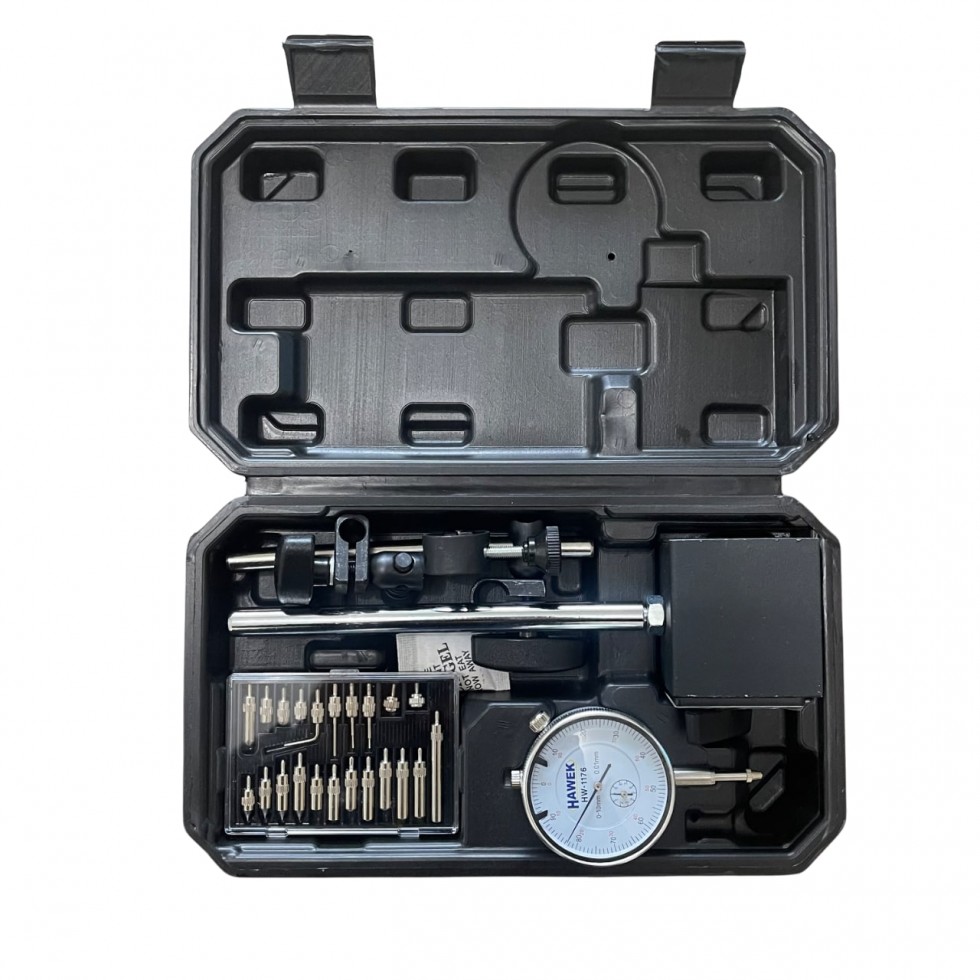 Магнитна Стойка и Индикаторен Часовник HAWEK в куфар Полски Магнитна Стойка и Индикаторен Часовник HAWEK в куфар Полски