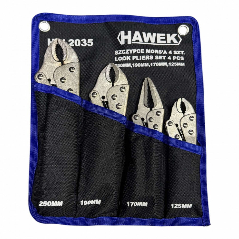 Клещи Чираци Комплект 4 части HAWEK Чирак HW-2035 Клещи Чираци Комплект 4 части HAWEK Чирак HW-2035
