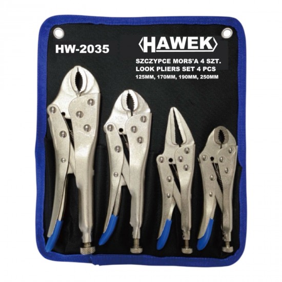 Клещи Чираци Комплект 4 части HAWEK Чирак HW-2035