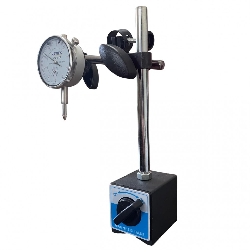 Магнитна Стойка и Индикаторен Часовник HAWEK в куфар Полски Магнитна Стойка и Индикаторен Часовник HAWEK в куфар Полски