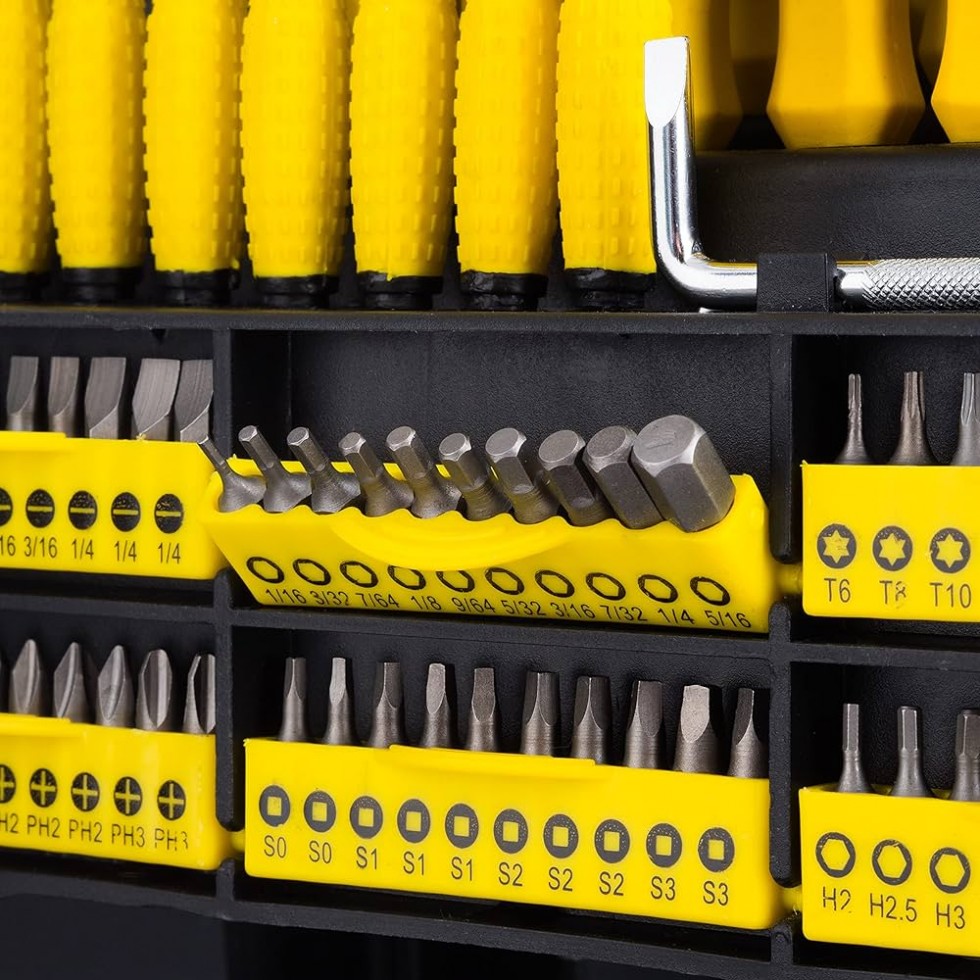 Отвертки и Битове Комплект 100 части STAHLMAYER отверки Отвертки и Битове Комплект 100 части STAHLMAYER отверки