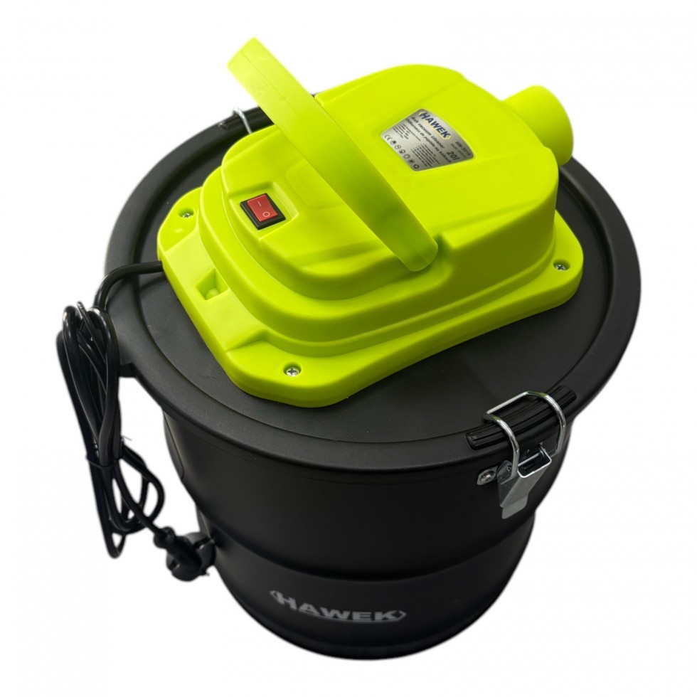 Прахосмукачка за Пепел 20 литра 1200W HAWEK Електрическа Прахосмукачка за Пепел 20 литра 1200W HAWEK Електрическа