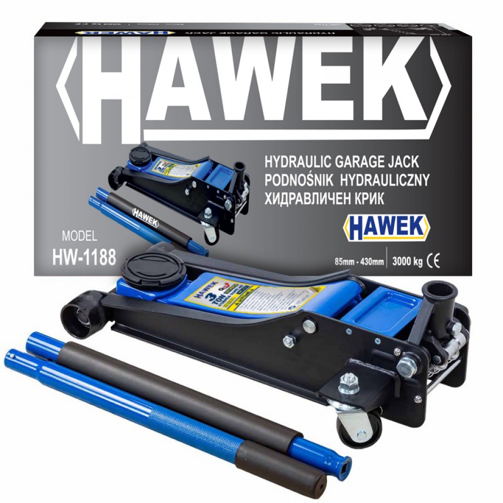 Нископрофилен Крик 3 тона 85 - 430мм HAWEK HW-1188 Нископрофилен Крик 3 тона 85 - 430мм HAWEK HW-1188