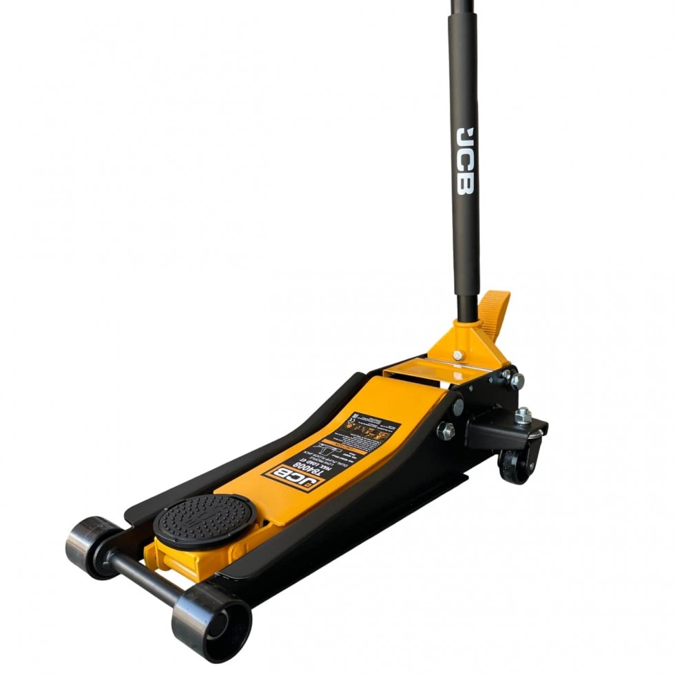 Крик 4 тона Нископрофилен Професионален Крокодил С ДВЕ ПОМПИ И ПЕДАЛ 75-505мм JCB