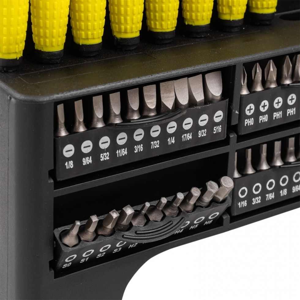 Отвертки и Битове Комплект 100 части STAHLMAYER отверки Отвертки и Битове Комплект 100 части STAHLMAYER отверки