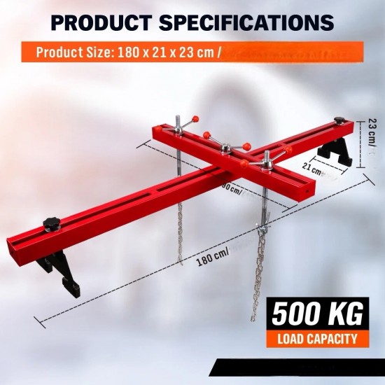 Греда за Двигател 500кг HAWEK 180см