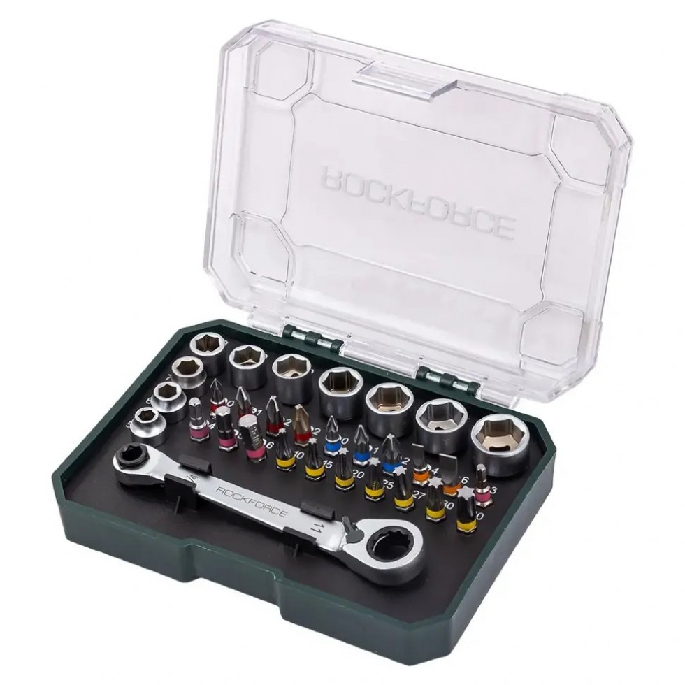 Мини Гедоре 31 части 1/4' ROCKFORCE