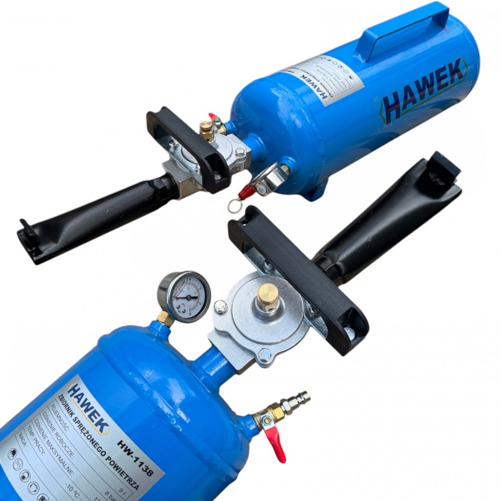 БУТИЛКА ЗА ШОКОВО ПОМПАНЕ НА ГУМИ 9 ЛИТРА HAWEK БУТИЛКА ЗА ШОКОВО ПОМПАНЕ НА ГУМИ 9 ЛИТРА HAWEK