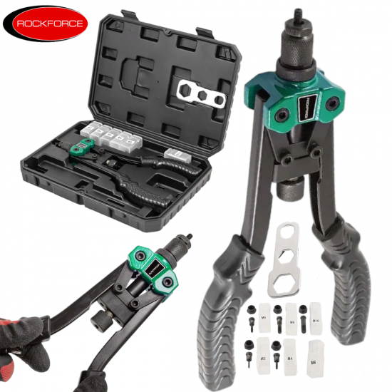 Нитачка Лостова за Нит Гайки M3-M10 ROCKFORCE