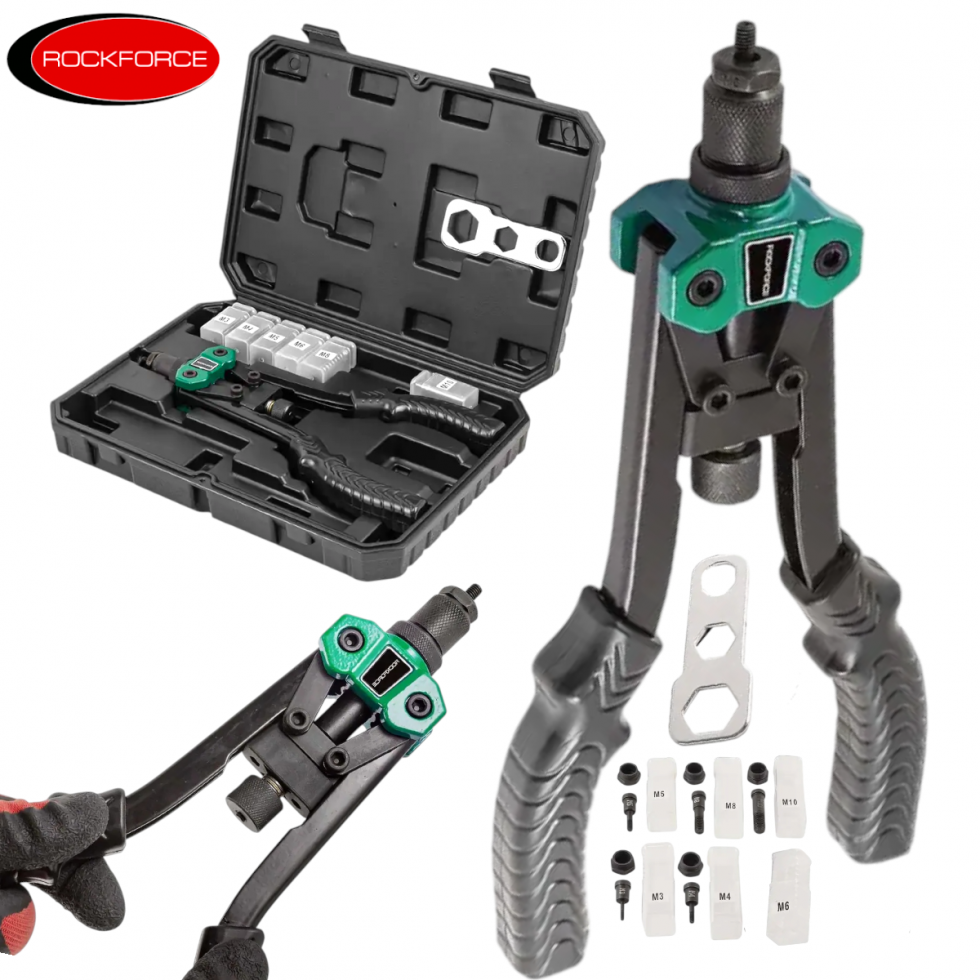 Нитачка Лостова за Нит Гайки M3-M10 ROCKFORCE Нитачка Лостова за Нит Гайки M3-M10 ROCKFORCE