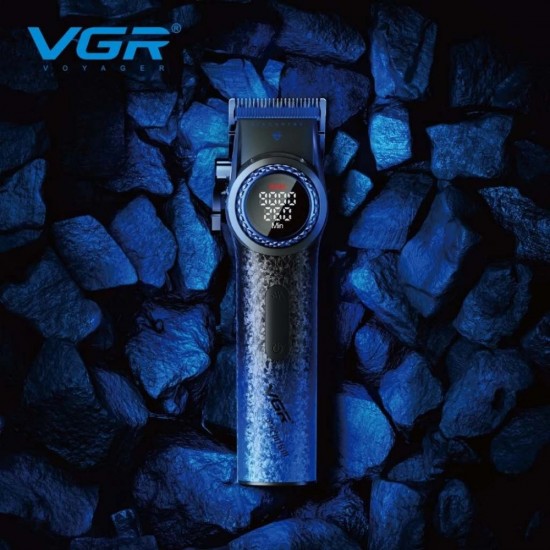 Професионална Машинка за Подстригване Коса и Брада VGR PRO V-001 BLUE EDITION Професионална Машинка за Подстригване Коса и Брада VGR PRO V-001 BLUE EDITION