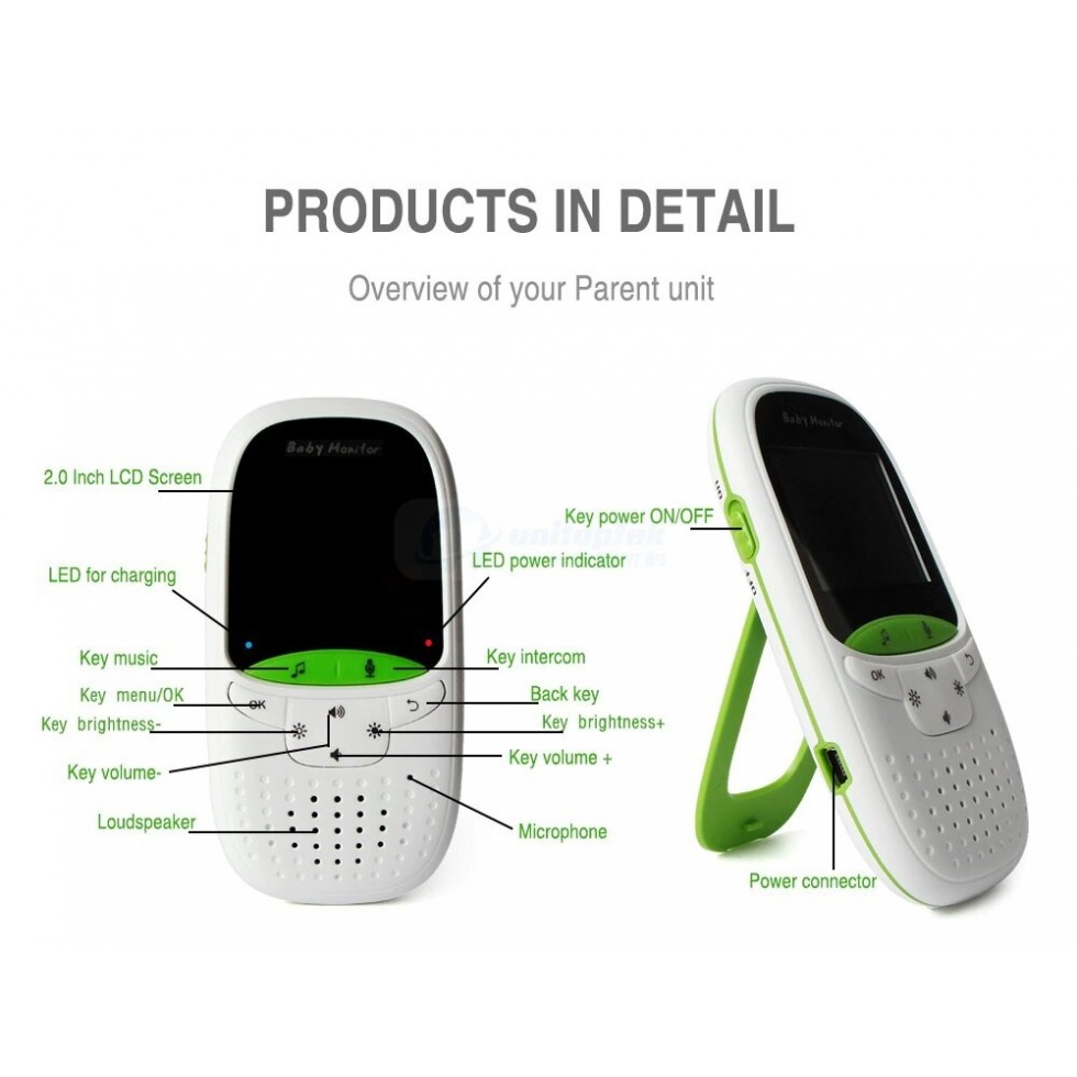 БЕБЕФОН Камера Baby Монитор VB602 цветен екран 2 БЕБЕФОН Камера Baby Монитор VB602 цветен екран 2