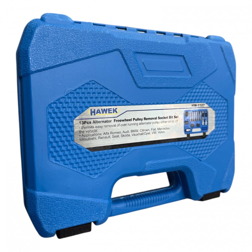КОМПЛЕКТ ВЛОЖКИ ЗА ШАЙБИ НА АЛТЕРНАТОРИ 13 ЧАСТИ HAWEK , HW-1127 КОМПЛЕКТ ВЛОЖКИ ЗА ШАЙБИ НА АЛТЕРНАТОРИ 13 ЧАСТИ HAWEK , HW-1127