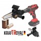 Акумулаторен Двускоростен Винтоверт 24V 5AH KRAFTROYAL + Приставка Адаптер Резачка за Клони Трион 18см шина и 30 части 2 батерии и зарядно Акумулаторен Двускоростен Винтоверт 24V 5AH KRAFTROYAL + Приставка Адаптер Резачка за Клони Трион 18см шина и 30 части 2 батерии и зарядно