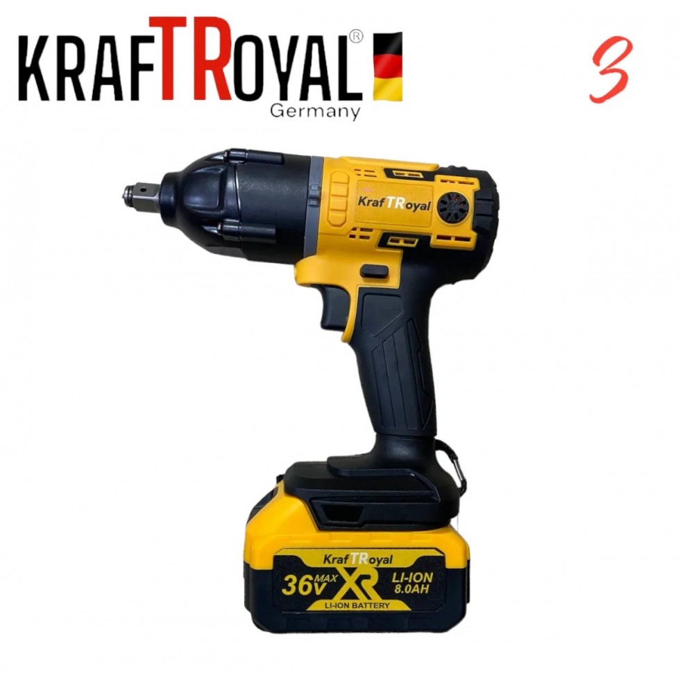 Мултифункционален Инструмент 5 Сменяеми Глави Водоструйка Винтоверт Гайковерт-Импакт Перфоратор и Ъглошлайф Акумулаторен KRAFT ROYAL 36V 8,0AH 2х Батерии 5в1 Мултифункционален Инструмент 5 Сменяеми Глави Водоструйка Винтоверт Гайковерт-Импакт Перфоратор и Ъглошлайф Акумулаторен KRAFT ROYAL 36V 8,0AH 2х Батерии 5в1
