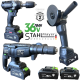 Акумулаторен Комплект 4в1 Гайковерт - Винтоверт Ъглошлайф и Пефоратор 36V 10AH STAHLMAYER Акумулаторен Комплект 4в1 Гайковерт - Винтоверт Ъглошлайф и Пефоратор 36V 10AH STAHLMAYER