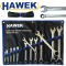 ЗВЕЗДОГАЕЧНИ ТРЕСЧОТНИ КЛЮЧОВЕ 8 - 32 ММ 13 ЧАСТИ HAWEK