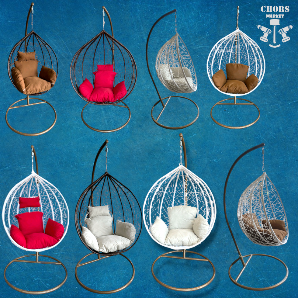 Ратанова Градинска Люлка ГНЕЗДО 3-размера Голям Среден Малък Ратанова Градинска Люлка ГНЕЗДО 3-размера Голям Среден Малък