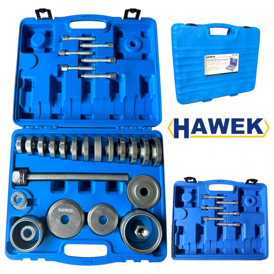 Лагери Втулки и Главини Комплект HAWEK 31 части