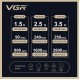 3в1 Професионален Комплект VGR V-642 Машинка за Подстригване Тример за Коса и Брада и Шейвър SHAVER Самобръсначка с 12 приставки Златен 3в1 Професионален Комплект VGR V-642 Машинка за Подстригване Тример за Коса и Брада и Шейвър SHAVER Самобръсначка с 12 приставки Златен