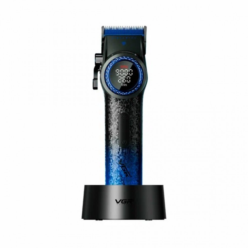 Професионална Машинка за Подстригване Коса и Брада VGR PRO V-001 BLUE EDITION Професионална Машинка за Подстригване Коса и Брада VGR PRO V-001 BLUE EDITION