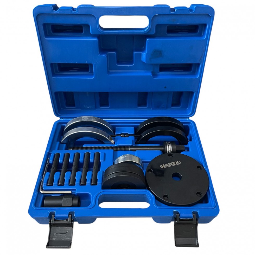 Инструменти за Монтаж и Демонтаж на Лагери на Главини VOLKSWAGEN 85мм HAWEK Комплект HW-1089 Инструменти за Монтаж и Демонтаж на Лагери на Главини VOLKSWAGEN 85мм HAWEK Комплект HW-1089