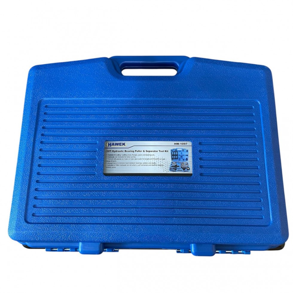 ХИДРАВЛИЧЕН КОМПЛЕКТ СКОБИ И СЕПАРАТОР ЗА ЛАГЕРИ 10 ТОНА HAWEK HW-1097 ХИДРАВЛИЧЕН КОМПЛЕКТ СКОБИ И СЕПАРАТОР ЗА ЛАГЕРИ 10 ТОНА HAWEK HW-1097
